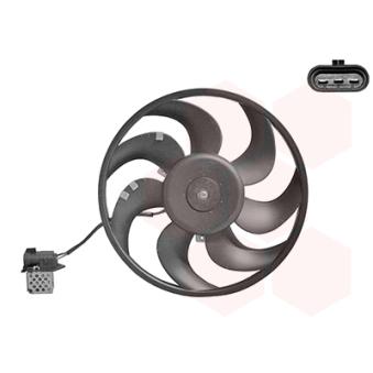 Ventilateur, refroidissement du moteur VAN WEZEL 3745746