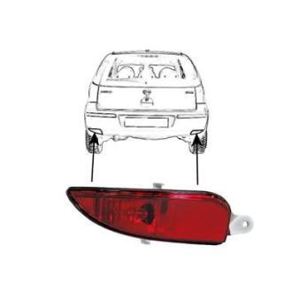 Feu antibrouillard arrière VAN WEZEL [3779937]