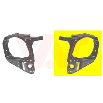 Fixation de phare VAN WEZEL [3781661]