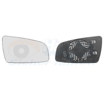 Verre de rétroviseur, rétroviseur extérieur VAN WEZEL [3792837]