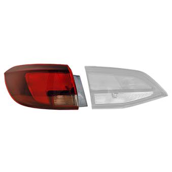 Feu arrière VAN WEZEL OEM 13427516