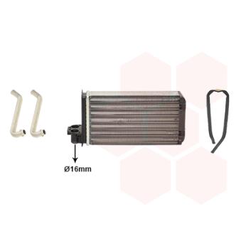 Système de chauffage VAN WEZEL OEM 644851 Système de chauffage VAN WEZEL OEM 644851