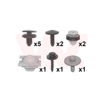 Kit de montage, aile VAN WEZEL [4076796]