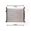 VAN WEZEL 43002470 - Radiateur, refroidissement du moteur