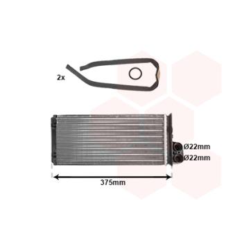 Système de chauffage VAN WEZEL OEM 7701205584