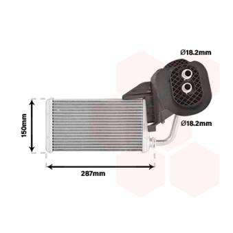 Système de chauffage VAN WEZEL 43006457