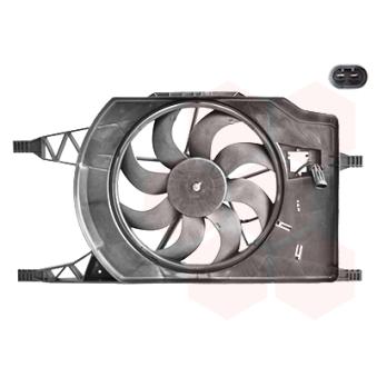 Ventilateur, refroidissement du moteur VAN WEZEL 4348746