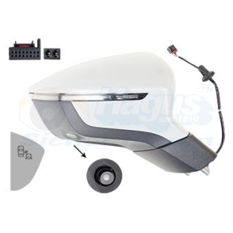 Rétroviseur extérieur VAN WEZEL 4907828