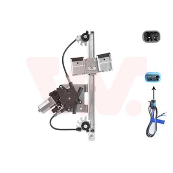 Lève-vitre arrière gauche VAN WEZEL OEM 6K4837401D