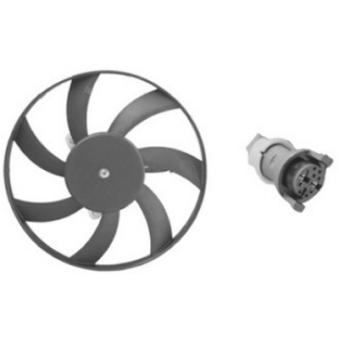 Ventilateur, refroidissement du moteur avant droit VAN WEZEL 4913744