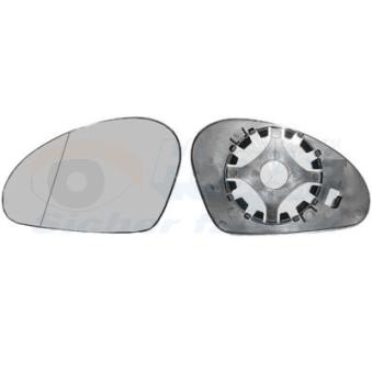 Verre de rétroviseur, rétroviseur extérieur VAN WEZEL [4917831]