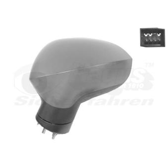 Rétroviseur extérieur VAN WEZEL OEM 6J0857521H