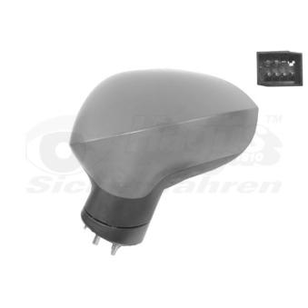 Rétroviseur extérieur VAN WEZEL OEM 6J0857521H