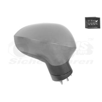Rétroviseur extérieur VAN WEZEL OEM 6J0857538DGRU