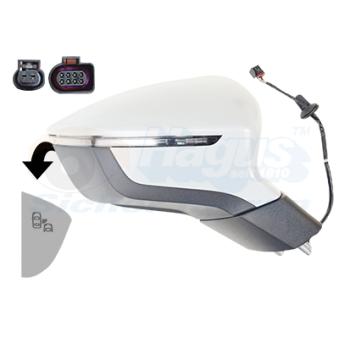 Rétroviseur extérieur VAN WEZEL OEM 5F0857538AGRU