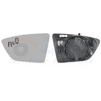 Verre de rétroviseur, rétroviseur extérieur VAN WEZEL OEM 6F0857521 Verre de rétroviseur, rétroviseur extérieur VAN WEZEL OEM 6F0857521