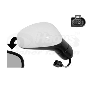 Rétroviseur extérieur VAN WEZEL OEM 1P0857538GRU