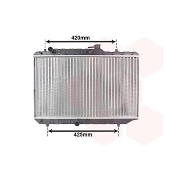 Radiateur, refroidissement du moteur VAN WEZEL OEM 1770060G01