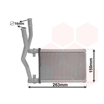 Système de chauffage VAN WEZEL 52006146