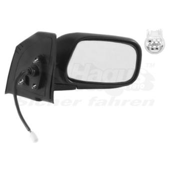 Rétroviseur extérieur VAN WEZEL 5393806 pour TOYOTA PRIUS 2.0 D-4D - 110cv