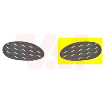 Grille de ventilation, pare-chocs avant gauche VAN WEZEL [5404591]