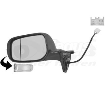 Rétroviseur extérieur VAN WEZEL OEM 8794012E10