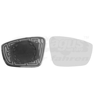 Verre de rétroviseur, rétroviseur extérieur VAN WEZEL OEM 6RU857522F