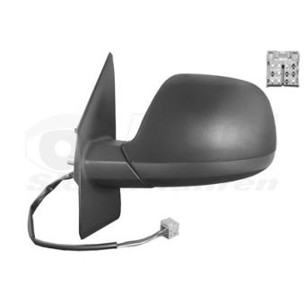 Rétroviseur extérieur VAN WEZEL OEM 7E1857507DK9B9