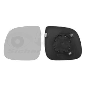 Verre de rétroviseur, rétroviseur extérieur VAN WEZEL OEM 7E1857521H