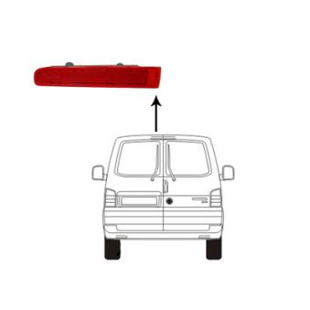 Feu stop additionnel VAN WEZEL OEM 7E0945097H