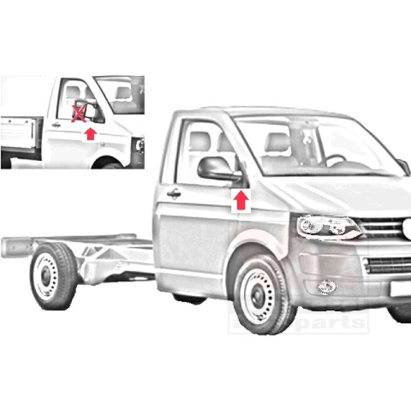 Rétroviseur extérieur VAN WEZEL 5791805 - Visuel 1