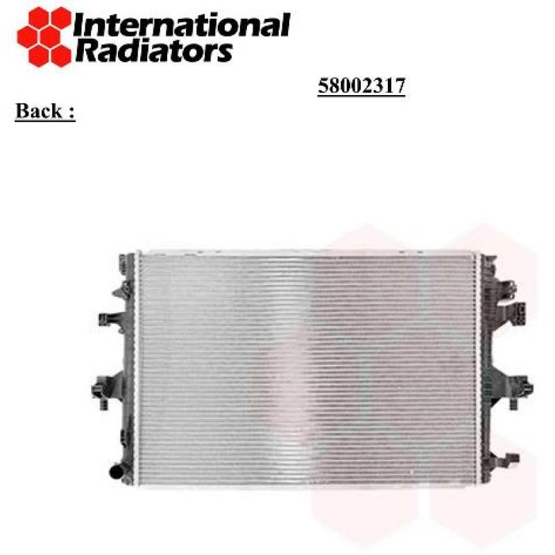 Radiateur, refroidissement du moteur VAN WEZEL 58002317 - Visuel 1