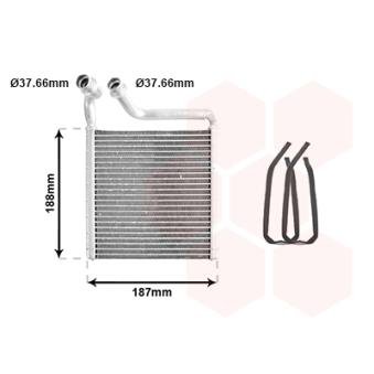 Système de chauffage VAN WEZEL 58006416