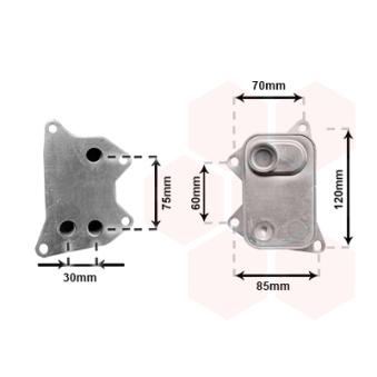 Radiateur d'huile VAN WEZEL OEM 06K117021K