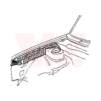 Aile avant droit VAN WEZEL 5810220