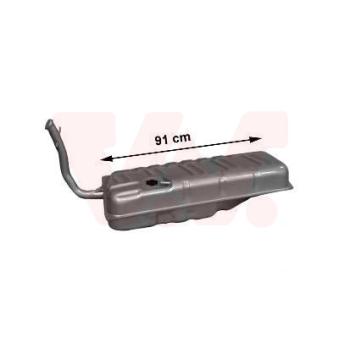 Réservoir de carburant VAN WEZEL [5820083]
