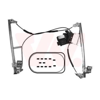 Lève-vitre avant droit VAN WEZEL OEM 6N3837462D