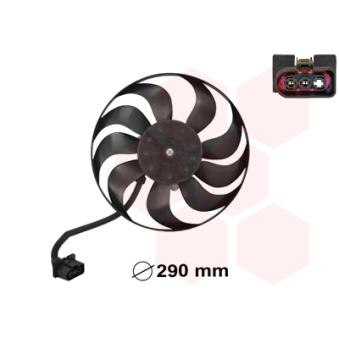 Ventilateur, refroidissement du moteur VAN WEZEL OEM 6Q0959455J