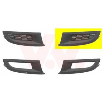 Grille de ventilation, pare-chocs avant gauche VAN WEZEL OEM 6R0853665C9B9