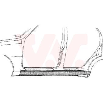 Marche-pied VAN WEZEL 5834103 Marche-pied VAN WEZEL 5834103