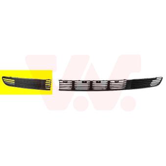 Grille de ventilation, pare-chocs avant droit VAN WEZEL [5836592]