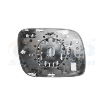 Verre de rétroviseur, rétroviseur extérieur VAN WEZEL OEM 7L6857521A