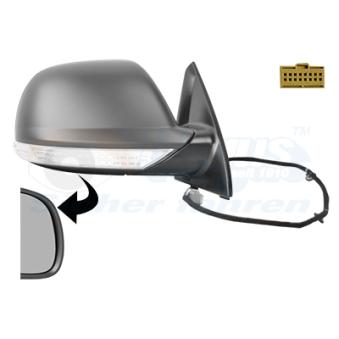 Rétroviseur extérieur VAN WEZEL [5847808]