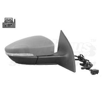 Rétroviseur extérieur VAN WEZEL 5849808