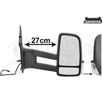 Rétroviseur extérieur VAN WEZEL OEM 2E1857136A