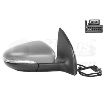 Rétroviseur extérieur VAN WEZEL OEM 5K0857508AF9B9 Rétroviseur extérieur VAN WEZEL OEM 5K0857508AF9B9