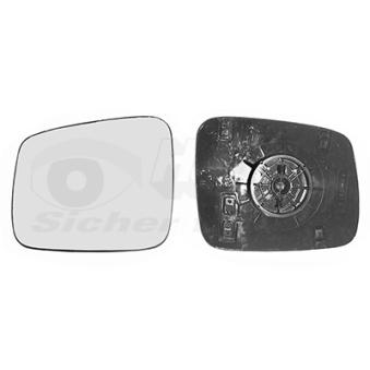 Verre de rétroviseur, rétroviseur extérieur VAN WEZEL OEM 701857521J
