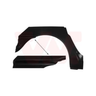 Panneau latéral arrière droit VAN WEZEL 5878148