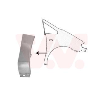 Aile avant droit VAN WEZEL 5878156