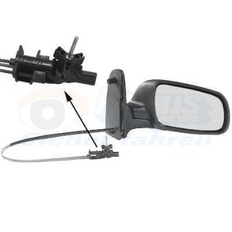 Rétroviseur extérieur VAN WEZEL [5879804]